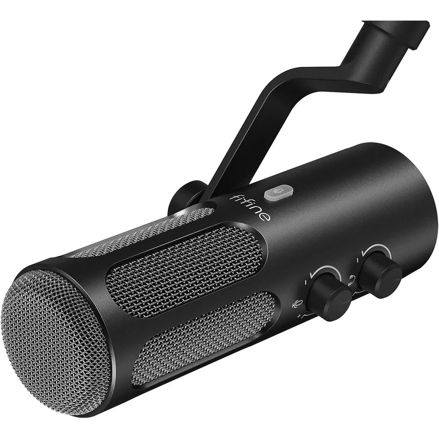 FIFINE TANK3 - Micrófono dinámico XLR/USB de metal